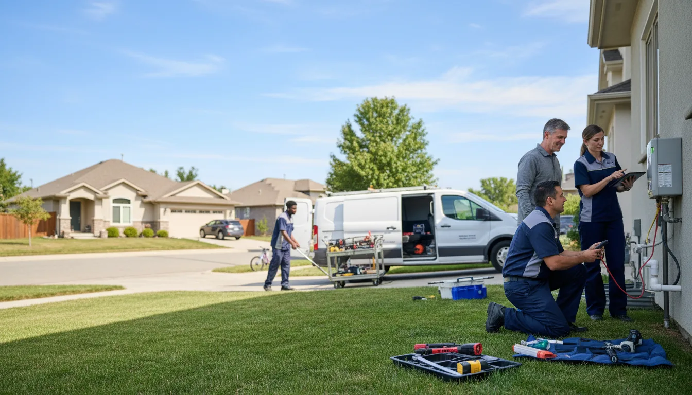 Tankless water heater service in Bouton, IA